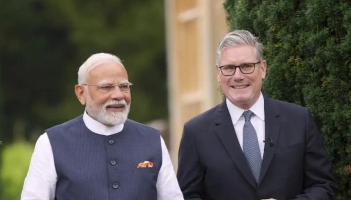 Keir Starmer arrives in Mumbai with UK business delegation to strengthen India-UK trade under Vision 2035.