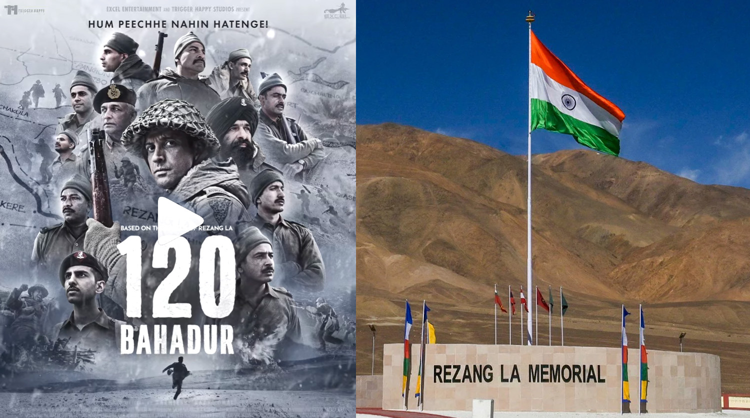 120 Indian soldiers fought Chinese military in freezing temperatures: Read about the Rezang La battle that inspired film ‘120 Bahadur’, and why Ahir community is protesting