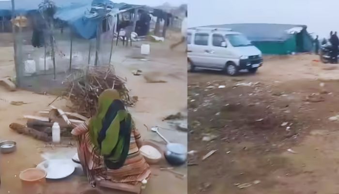 Hundreds of Rohingya-Bangladeshi families living on encroached land in Jabalpur, refusing document verification