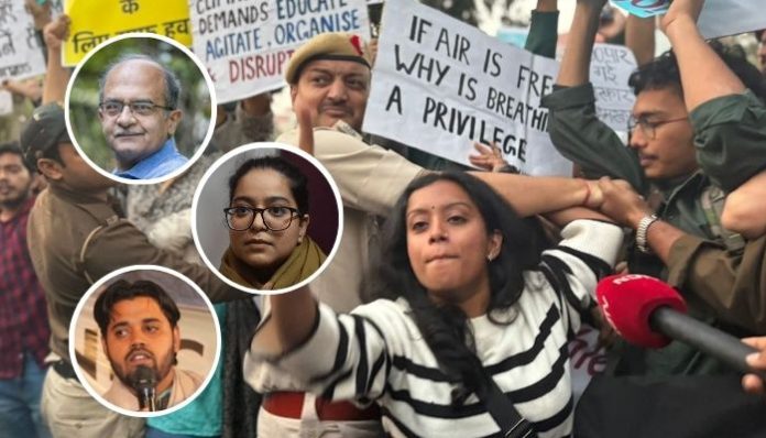 read how safoora zargar and asif iqbal tanha are linked to the organisation spearheading these protests