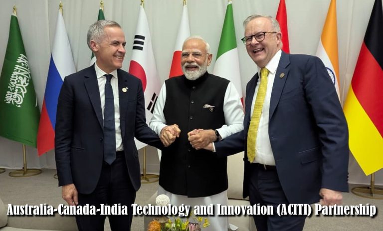 India, Australia, and Canada launch new trilateral partnership on technology and innovation during G20 Summit in Johannesburg
