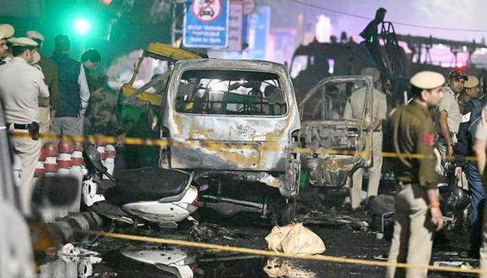 Explosives in Delhi blast match those seized in Faridabad raids.