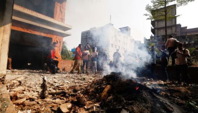 Multiple explosions in Dhaka