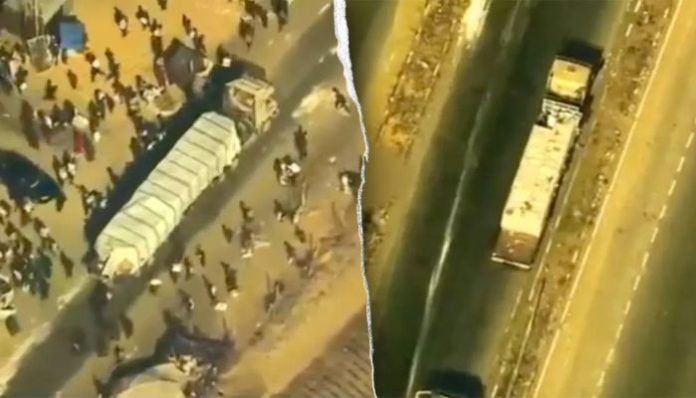 US releases drone video of Hamas operatives looting aid in Gaza