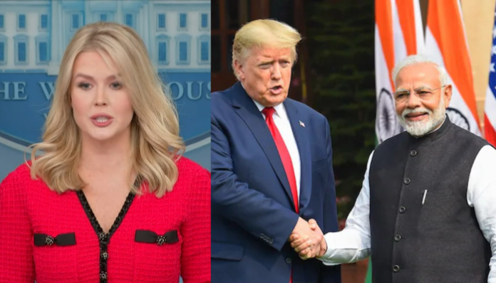 White House press secretary Karoline Leavitt said that Modi and Trump are in regular talks.