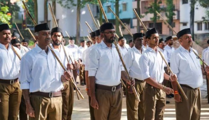 RSS route march in Chittapur
