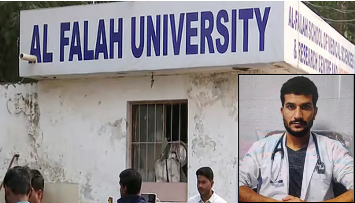 Umar un Nabi fled Al Falah University after associate's arrest.