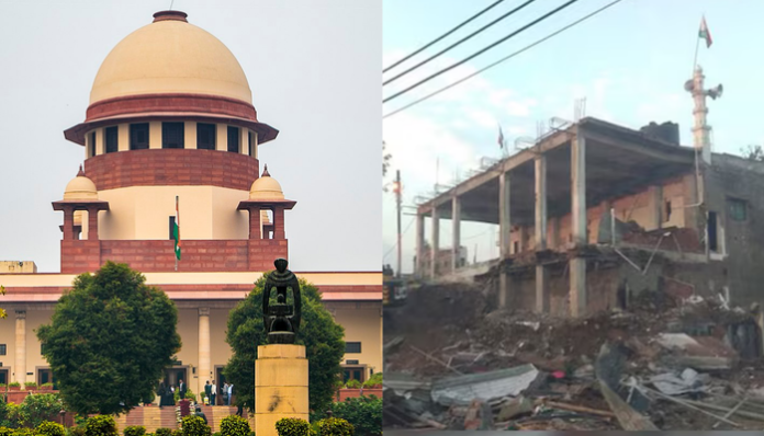 The Supreme Court upheld the MP High Court order approving mosque demolition.