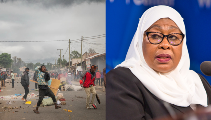 Tanzanian court has charged hundreds of people with treason.