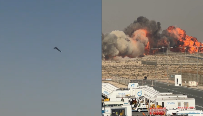 Pakistanis were celebrating on social media after Tejas crash.