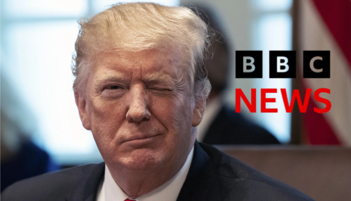 BBC offered an apology to Trump for publishing a misleading video.