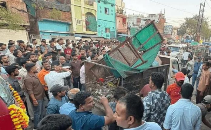 Shivling Sagar vandalized Muslim