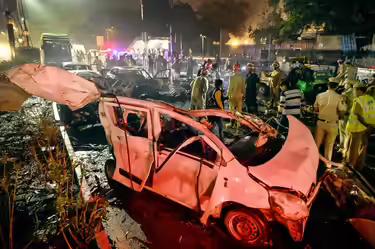 Delhi blast car Haryana