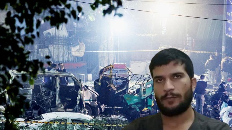 Delhi red fort blast bomber video suicide bombing
