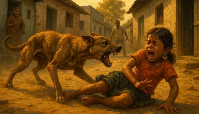 Twelve injured in Madhya Pradesh stray dog attack as officials begin dog-catching drive.