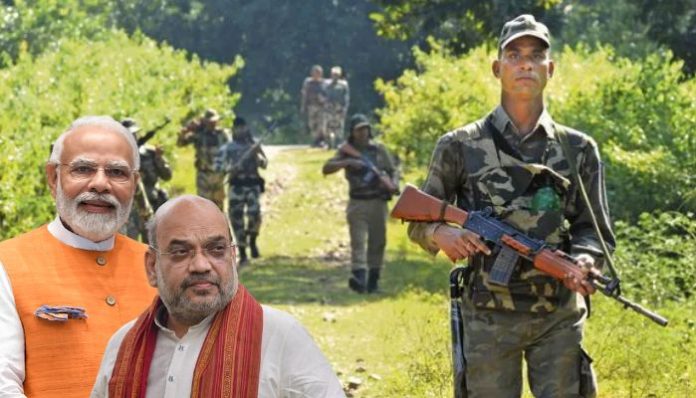 RTI data shows modi government SRE funding crossing 3507 crore for operations and rehabilitation in anti-Naxal operations.