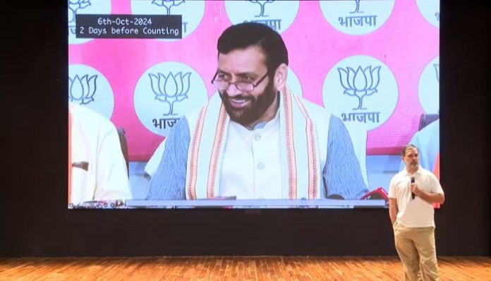 Rahul Gandhi’s false vote chori claim against Haryana CM Nayab Singh exposed