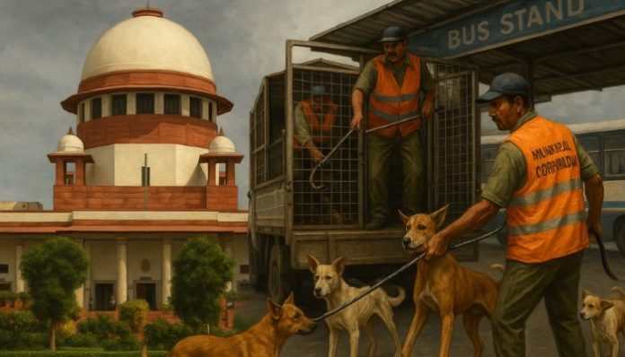 Supreme Court order directs removal of stray dogs from public institutions for safety