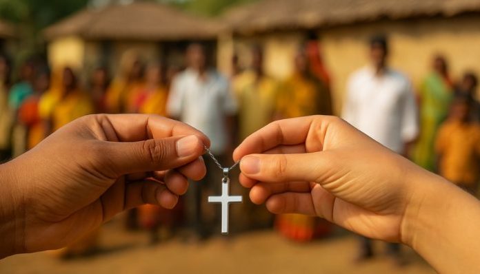 Shravasti Police arrest two accused during mass religious conversion attempt in Bhayapurwa village