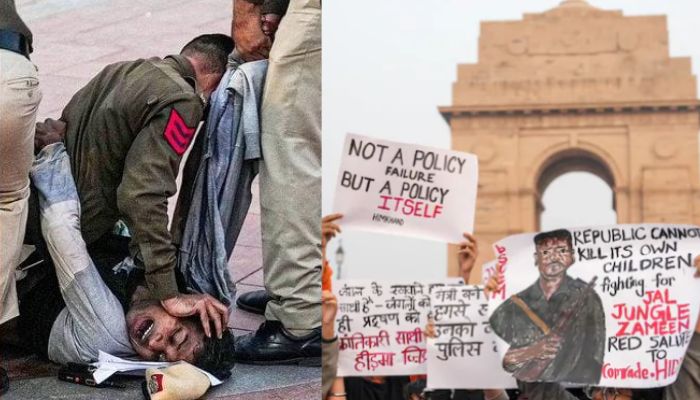 Delhi pro-naxal protests: Akshay ER, who attacked police personnel with chili spray hailed slain Naxalite Madvi Hidma as ‘hero’, search history reveals pro-naxal links