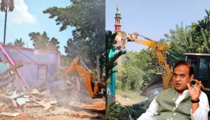 Bulldozers clear vast stretches of Assam’s encroached government and forest land during the ongoing crackdown.