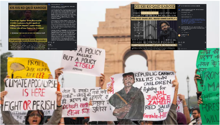 Hailing Naxalities to defending anti-Hindu Delhi riots accused: A brief history of Urban Naxal CASR’s devious actions