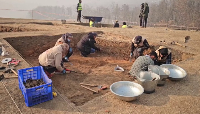Remains of an important Buddhist complex from the Kushan era were discovered by archaeologists in Zehanpora.