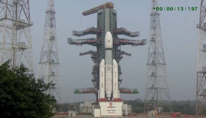 ISRO LVM3 rocket launch