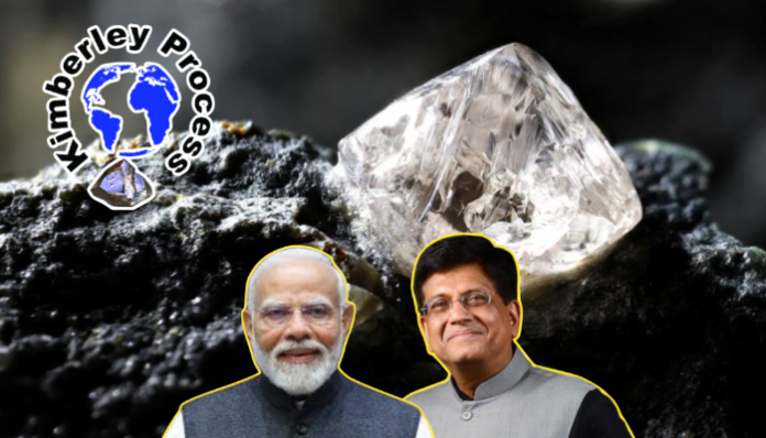 On 1st January, India is scheduled to take over as the Kimberley Process chair.