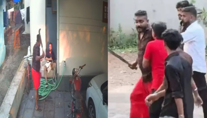 CPI(M) vandalised Congress office in Kerala.