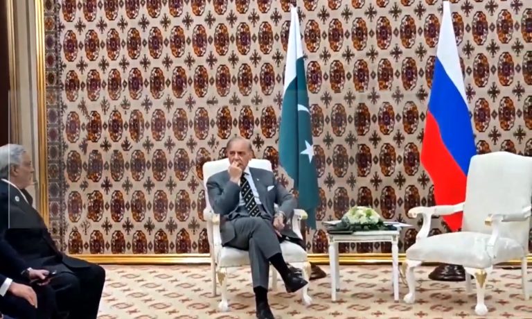 Pakistan PM Shehbaz Sharif gatecrashes Putin’s closed-door meeting with Erdogan, Russia Today deletes video after it goes viral