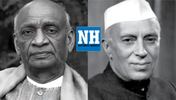 Sardar Patel informed Jawaharlal Nehru about the suspicious activities regarding the Netaional Herald.