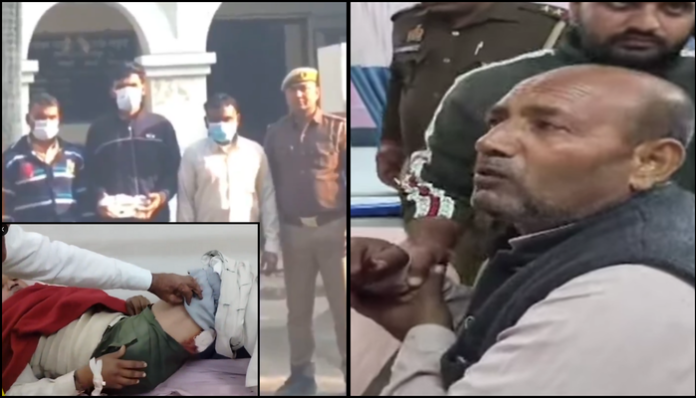 A Muslim mob attacked Hindus in a village in Saharanpur.