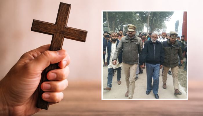 Uttar Pradesh: Fatehpur police arrest pastor and his son for luring poor Hindus to convert to Christianity – Read what the FIR says