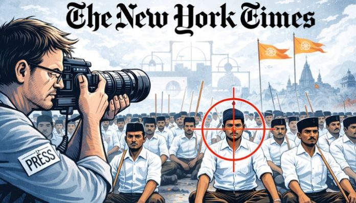 NYT article criticised for portraying RSS as a shadowy far-right organisation
