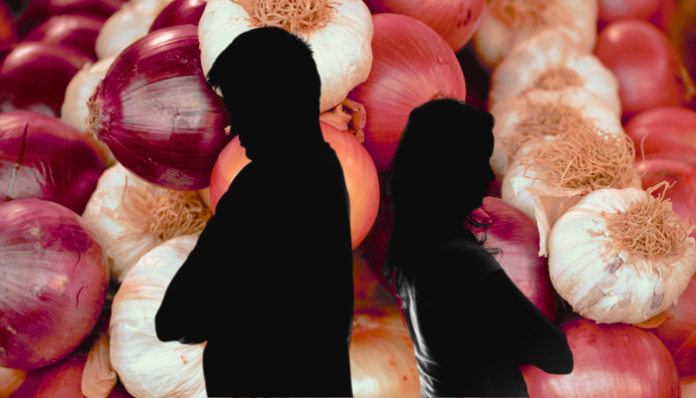 A Gujarat couple got divorced over use of onion and garlic.