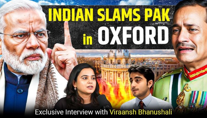 Indian student rips Pakistani propaganda at the Oxford Union Debate: OpIndia speaks to law student Viraansh Bhanushali, who exposed Pakistan at the global forum