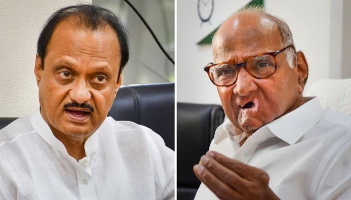 Ajit Pawar desired to align his party with the faction of his uncle Sharad Pawar.