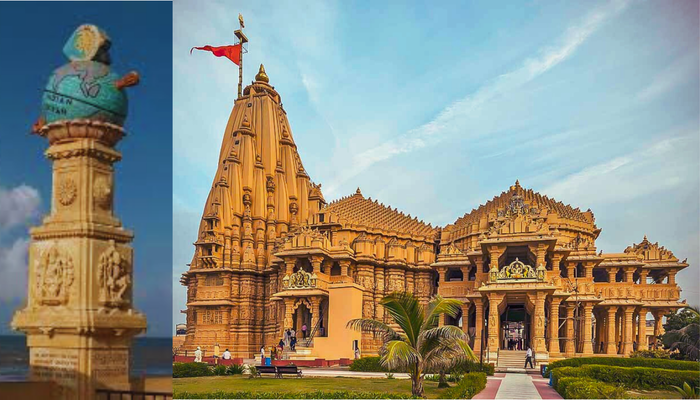 Somnath Temple: Baan Stambh, an architectural spectacle, symbolises the amalgamation of science and spirituality in ancient Indian civilisation