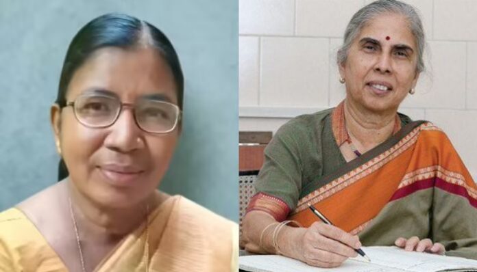 Padma Shri awardees Budhri Tati and Dr Armida Fernandez