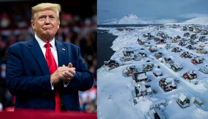 Trump eyes on Greenland