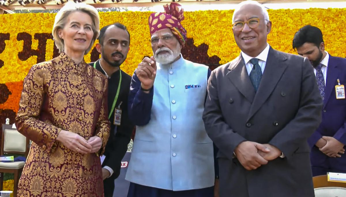 EU chief mentioned, "Successful India makes for a stable world."