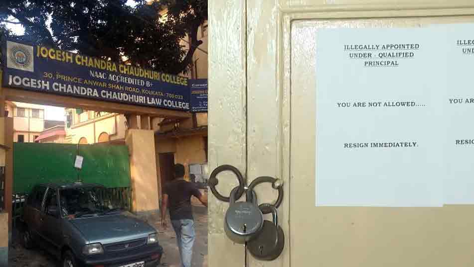 Tensions at Kolkata Law College over Puja Committee