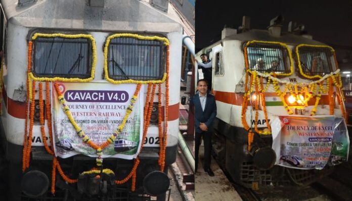 Kavach 4.0 Indian Railways