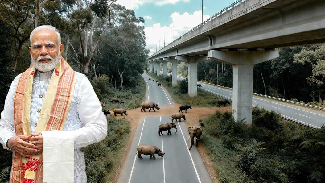 PM Modi to perform Bhumi Pujan for Kaziranga Elevated Corridor in Assam: All you need to know about India’s most wildlife-friendly highway project