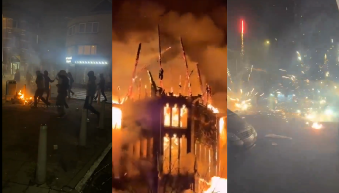Violence erupted in several cities of Europe during New Year celebrations.