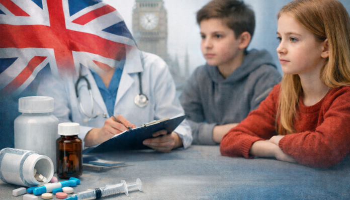 A trial to test puberty blockers on kids is sponsored by the UK government.