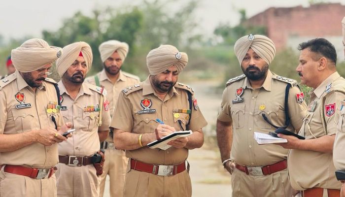 Punjab Police anti-drug operation