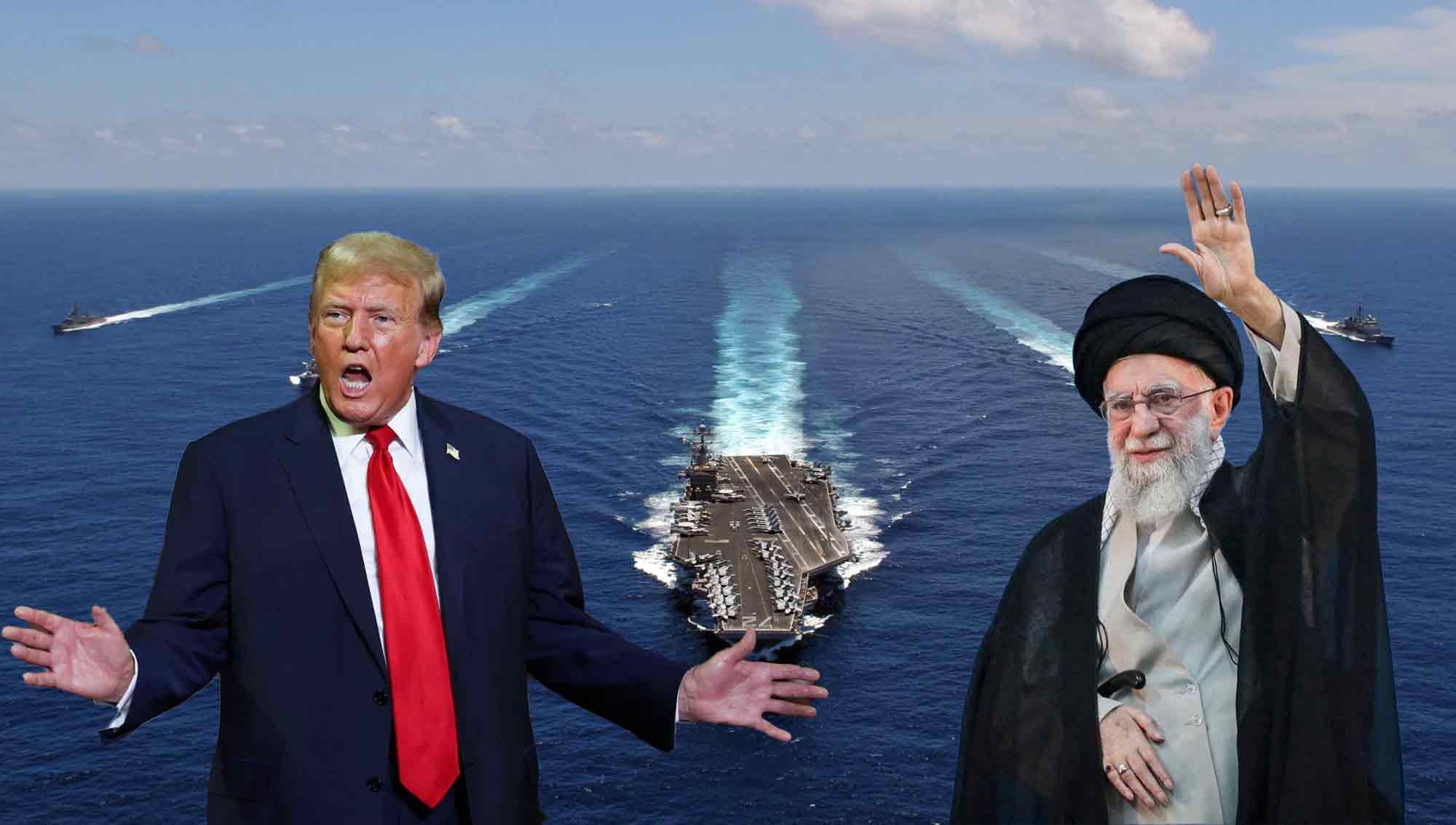 Donald Trump says “a massive Armada is heading to Iran”, warns that the fleet led by USS Abraham Lincoln is ready to fulfil its mission with speed and violence