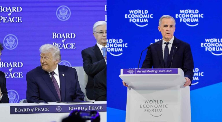 Donald Trump withdraws invitation to Mark Carney to join his ‘Board of Peace’ after the Canadian PM’s explosive speech at Davos